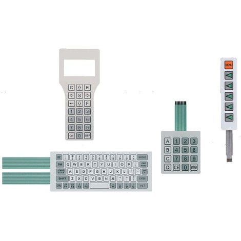 Einbaufähige Tastatur - Richard Wöhr - mit mechanischen Tasten / Membran / Standard