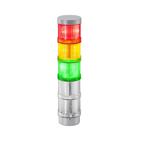 LED-Signalsäule - KombiSIGN 72 - WERMA - Blitz / 3-Farben / IP65