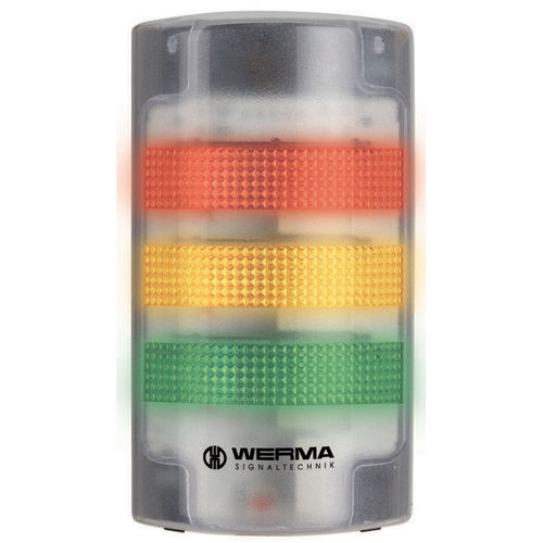 LED-Signalsäule - FlatSIGN BM 115 - WERMA - Blitz / 3-Farben / IP65