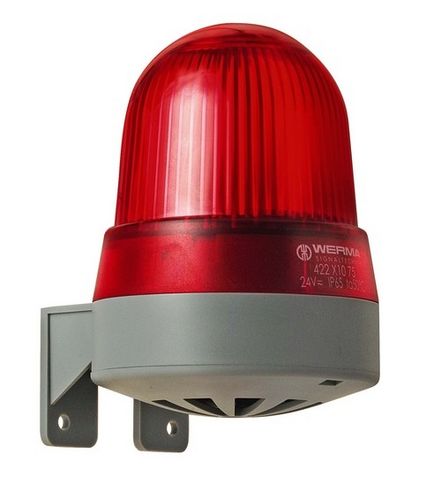 Eigensicherer Alarmsummer - 422.110.75 - WERMA - LED -Alarmleuchte