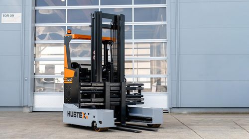 Elektrischer Schubmaststapler - NexX 30 - HUBTEX - Sitz / für Materialumschlag / Transport