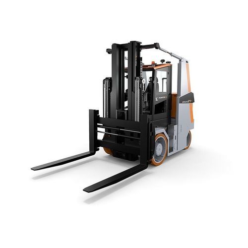 Elektrischer Gabelstapler - RoxX - HUBTEX - Sitz / für Materialumschlag / Industrie