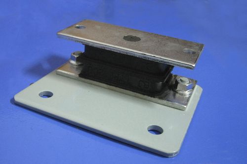 Rechteckige elastische Lagerung - BJ series - Ningbo Yinzhou ENL Vibration Damper Co.,Ltd - Elastomer / für Gebläse