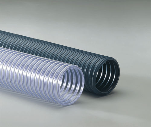 Schlauch für Chemikalien - R-3 - Flexaust - PVC / verstärkt / beschichtet
