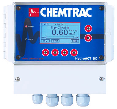 Chlor-Analysator - HydroACT 300 - Chemtrac - Konzentration / integrierbar / Temperaturstell