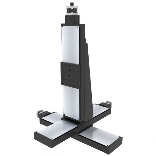 XYZ-Positioniertisch - XYZ-BSMA-LY-140H-300X300X300 - IntelLiDrives, Inc. - motorisiert / 3-Achs / Präzision