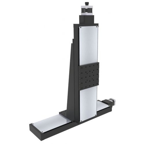 Vertikaler Positioniertisch - XZ-BSMA-LY-140H-300X300-ACROSS - IntelLiDrives, Inc. - XZ / motorisiert / 2-Achs
