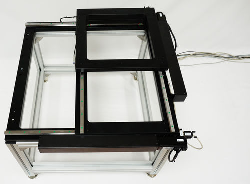 Positioniersystem mit großer Öffnung - XY-OF-S300x300-A300x300J - IntelLiDrives, Inc. - XY / linear / für Wafer-Inspektion und Metrologie