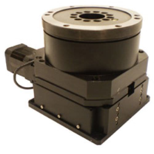 Vertikaler Positioniertisch - MLVT-120-5+SRT-01 - IntelLiDrives, Inc. - drehbar / motorisiert / 1-Achs
