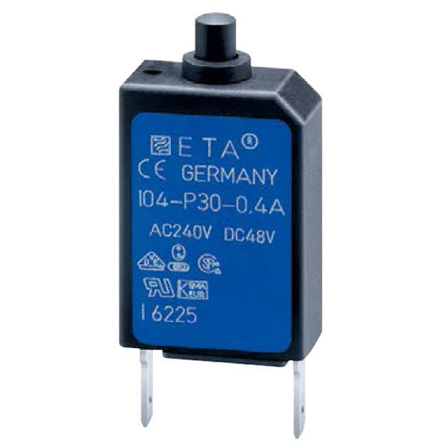Thermoschutzschalter - 104 series - E-T-A - mit manueller Rücksetzung / einpolig