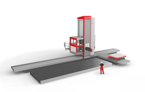 CNC-Fräsmaschine / 3-Achs - WRF MILL - FERMAT CZ s.r.o. - vertikal / mit Rotationstisch / Säulen