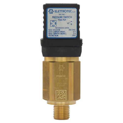 Kolbendruckschalter - PSM-PSP - ELETTROTEC s.r.l. - Membran / SPDT / G 1/4