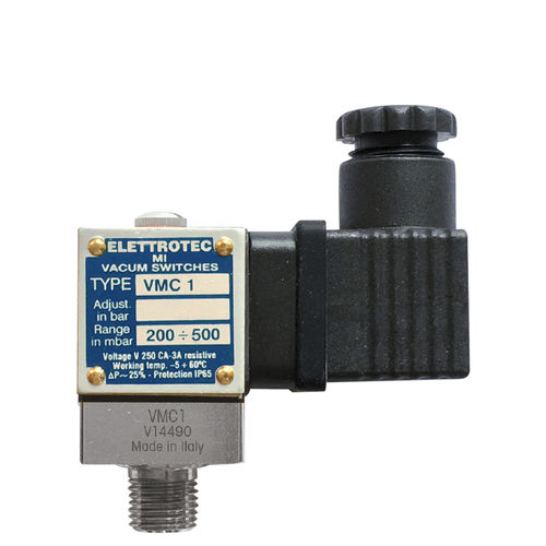 Membran-Vakuumschalter - VMC series - ELETTROTEC s.r.l. - Vakuum / SPDT / für DIN-Schiene