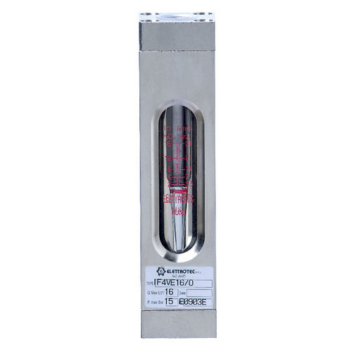 Schwebekörper-Durchflusswächter - IF series - ELETTROTEC s.r.l. - für Flüssigkeiten / vertikal / Messing