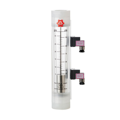 Schwebekörper-Durchflussmesser - TFM2E series - ELETTROTEC s.r.l. - für Flüssigkeiten / vertikal / Edelstahl