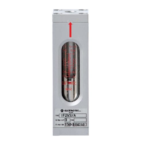 Durchflussanzeiger - IF series - ELETTROTEC s.r.l. - rohrförmig / mit direkter Anzeige / Inline