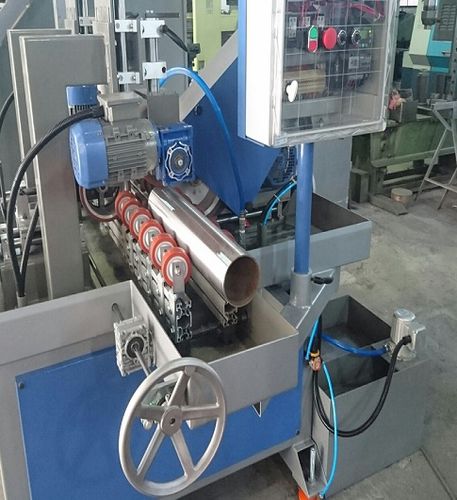 Schleifer für Rohre - TSZ150 - Tamis machinery co. - Band / elektrisch