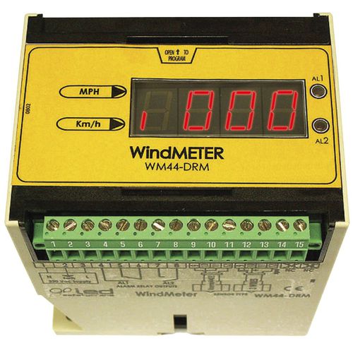 Display für Anemometer - WM44-DRM - NUOVA CEVA Automation - LED / 3-stellig / programmierbar