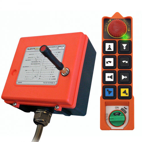Funkfernsteuerung - L10 series - NUOVA CEVA Automation - mit Knöpfen / Industrie / mit 8 Tasten