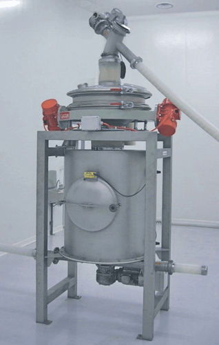 Pulverdosieranlage - T51 - APIA TRANSITUBE - mit Mixer / kontinuierlich / Trichter