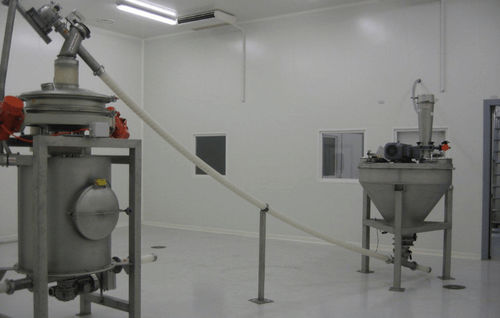 Pulverdosieranlage - T54 series  - APIA TRANSITUBE - für die Lebensmittelindustrie / Hochpräzision / mit Mixer