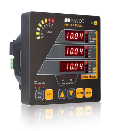 Überwachungs-Analysator - PM130P PLUS - SATEC - für Stromnetz / Leistung / Spannung