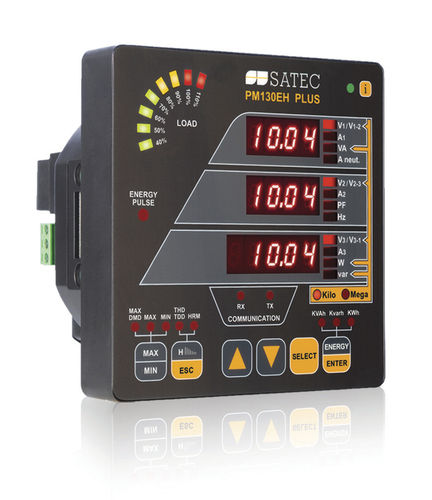 Energieverbrauch-Leistungsmessgerät - PM130EH PLUS - SATEC - Frequenzmesser / Multimeter / digital