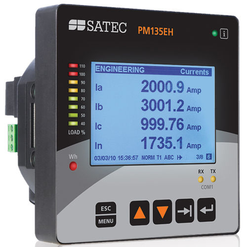 Energieverbrauch-Leistungsmessgerät - PM135EH - SATEC - Frequenzmesser / Multimeter / digital