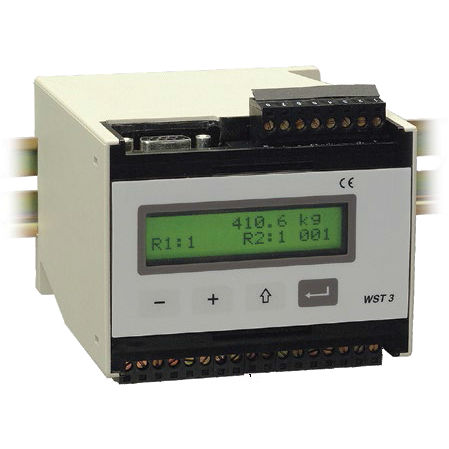 Wägetransmitter mit Analogausgang - WST 3 - Vishay Nobel Transducers - mit Digitalausgang / Modbus RTU / Hutschienenmontage
