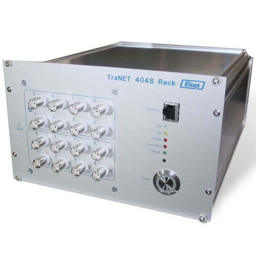 Spannungs-Datenerfassungssystem - TraNET FE - Elsys AG - 16 Kanäle / 19"-Rack / Plug-in