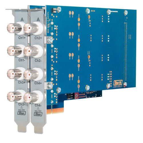 PCI-Express-Datenerfassungskarte - TPCE-xx16-4D - Elsys AG - analog / 4 Kanäle