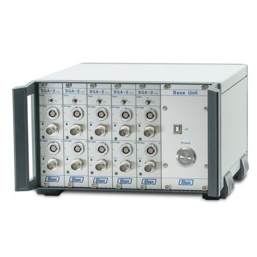 Verstärker für Dehnungsmessstreifen - SGA-2 - Elsys AG - Signal / Spannung / Mess