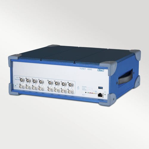 Benchtop-Datenerfassungssystem - TraNET FE 408 SG DP - Elsys AG - Labor / für simultaner Abtastung / für Beschleunigungsmesser