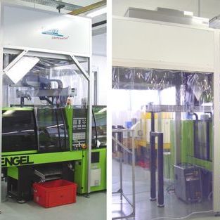 Zelt-Reinraum - 3000.4.200-01 - Schilling Engineering GmbH - für die kunststoffverarbeitende Industrie / für Medizingeräte / modular