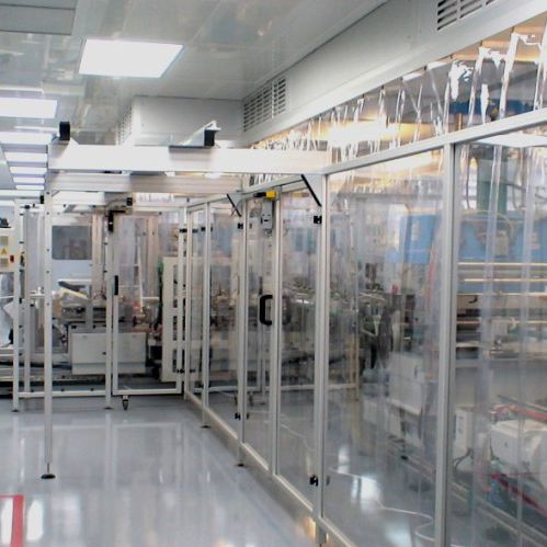 Reinraum für die kunststoffverarbeitende Industrie - 3000.4.089 - Schilling Engineering GmbH - für Medizingeräte / modular / mit integriertem Dunstabzug