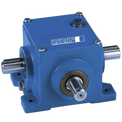 Kegelradgetriebe - K series - Pfaff Silberblau - rechtwinklig / mit Vollwelle / 500 - 1000 Nm