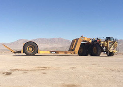 Baumaschinentransporter-Anhänger - MET - MEGA Corp. - Gooseneck / Baustellen / 3-Achsen