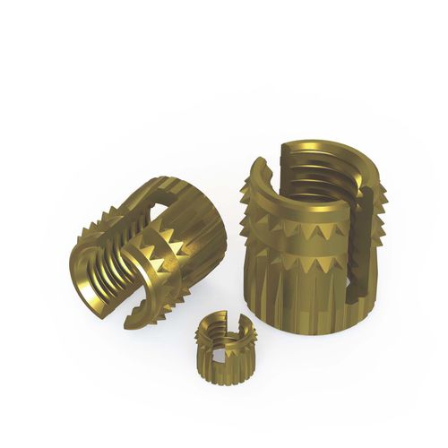 Gewindeeinsatz - Insert-Plast STANDARD - Specialinsert s.r.l. - Expansion / Messing / rund