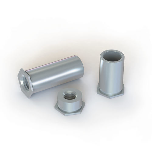 Gewinde-Abstandshalter - DP series - Specialinsert s.r.l. - Crimp / Einpress