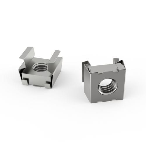 Käfigmutter - M03A53 - Specialinsert s.r.l. - quadratisch / Edelstahl / Stahl
