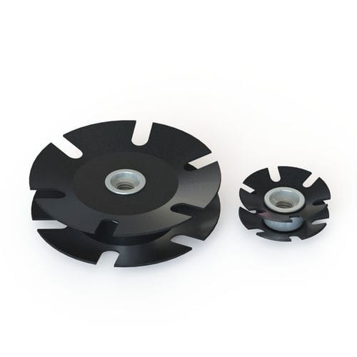 Einsatz zum Einbau an runden Rohrenden - ITT2S series - Specialinsert s.r.l. - Gewinde / Press / Messing