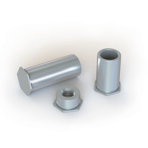 Gewinde-Abstandshalter - DC series - Specialinsert s.r.l. - Crimp / Einpress / Blind