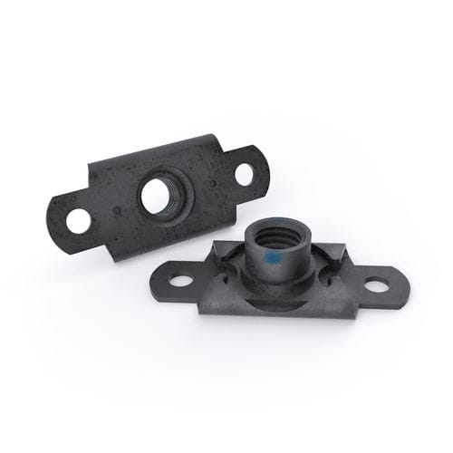Klemmteilen-Mutter - OAF_G2 - Specialinsert s.r.l. - schwimmend / Flügel / Stahl