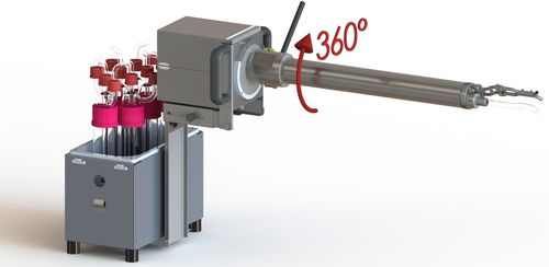 Entnahmesonde - AC99-109-00XXSP - TECORA - Gas / beheizt / isokinetisch