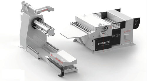 Cutter-Schneidanlage - TwinCut 20 series  - EKICONTROL, SL - für Metall / Richt / elektrisch