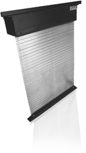 Rechteckige Faltschürze - apron series  - La Protec srl - Aluminium / Stahl