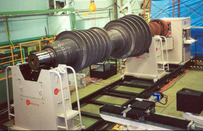 Horizontale Auswuchtmaschine - ​B140-200K - IRD Balancing - statisch / elastisches Lager / großformatig