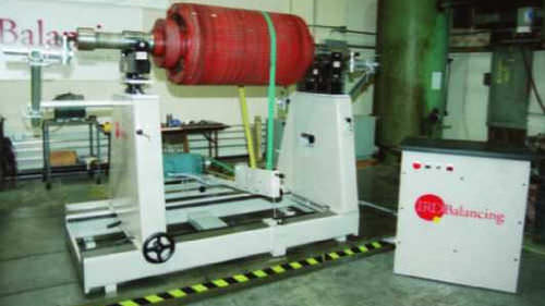 Horizontale Auswuchtmaschine - B100 - IRD Balancing - elastisches Lager / pneumatisch / modular