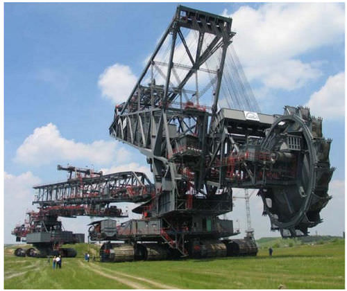Schaufelradbagger - 11 000 m³/h | SRs 4000 - TAKRAF
