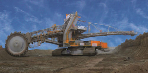Schaufelradbagger - 4 800 m³/h | SRs 1050 - TAKRAF